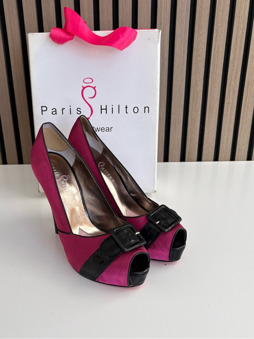 VTG Y2K PARIS HILTON Heels IOB